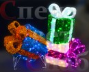Новогодняя композиция №5 "Разноцветные подарки"