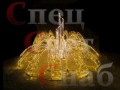 Светодиодный фонтан "Симфония" Теплый белый